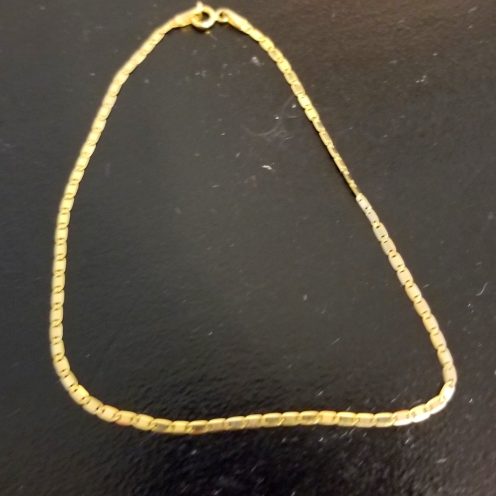 10K Gold Ankle Bracelet